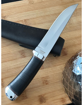 Лиса (рукоять кожа,тыльник и гарда алюминий), изображение 1