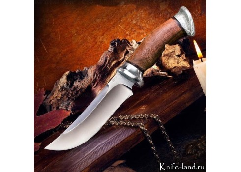 Росомаха (рукоять орех,тыльник и гарда алюминий), изображение 1