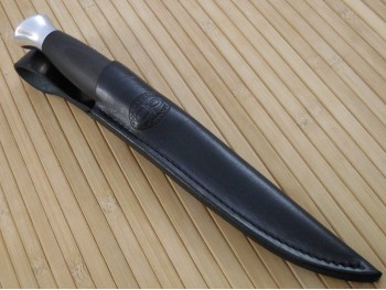 Финка-3 (рукоять граб, тыльник и гарда алюминий), изображение 5