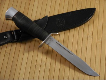 Штрафбат (рукоять кожа, тыльник и гарда алюминий), изображение 3