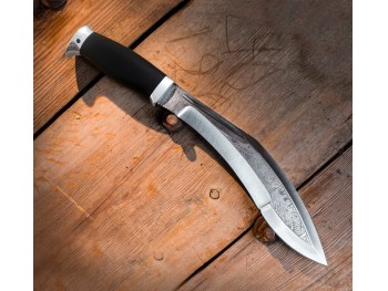 Кукри Джунгли (рукоять граб,тыльник и гарда алюминий), изображение 5